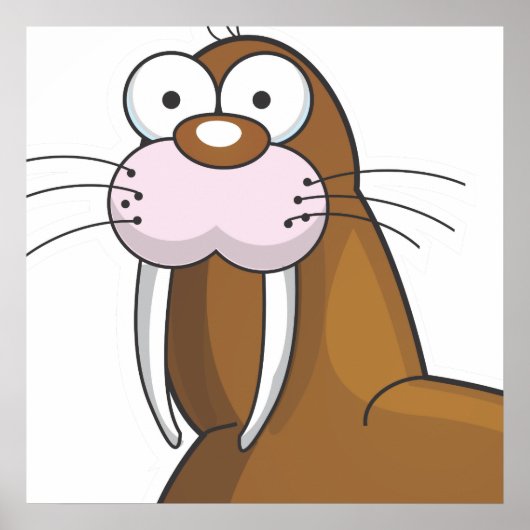 Ik ben de Walrus Poster (Voorkant)