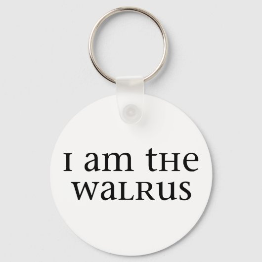 Ik ben de Walrus Sleutelhanger (Voorkant)