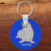 Ik ben de Walrus Sleutelhanger (Voorkant)