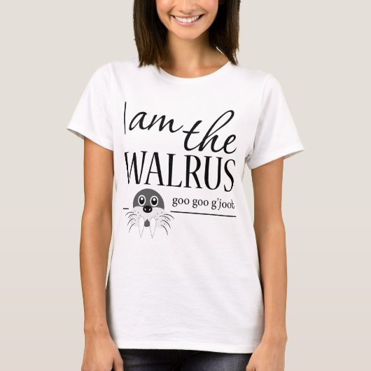 Ik ben de Walrus T-shirt (Voorkant)