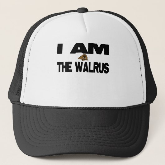 Ik ben de Walrus Trucker Pet (Voorkant)