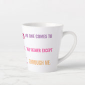 Ik ben de Way Latte Mok in felle kleuren (Rechts)