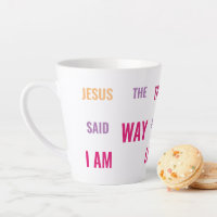 Ik ben de Way Latte Mok in felle kleuren