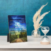 Ik ben de weg, de waarheid en het leven - John 14: Fotoplaat (Zijkant)