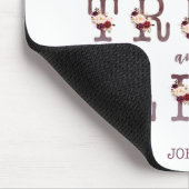 Ik ben de Weg de Waarheid en het Leven Typografie Muismat (Hoek)