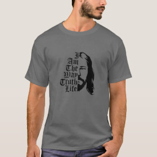 Ik ben de weg, de waarheid, het leven - John 14:6  T-shirt