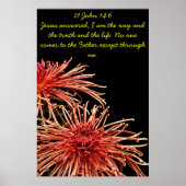 Ik ben de weg en de waarheid poster (Voorkant)