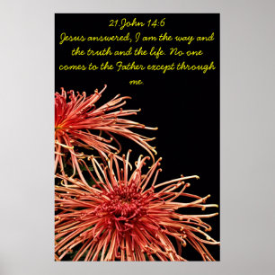 Ik ben de weg en de waarheid poster