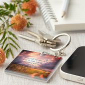 "Ik ben de Weg" sleutelhanger (Voorkant Rechts)