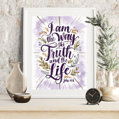 Ik ben de weg van de waarheid en het leven Johanne Poster