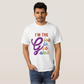 ik ben de wereldbol van de gab galab t-shirt (Voorkant volledig)