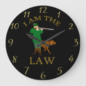 Ik ben de wet: boerenklok grote klok (Voorkant)