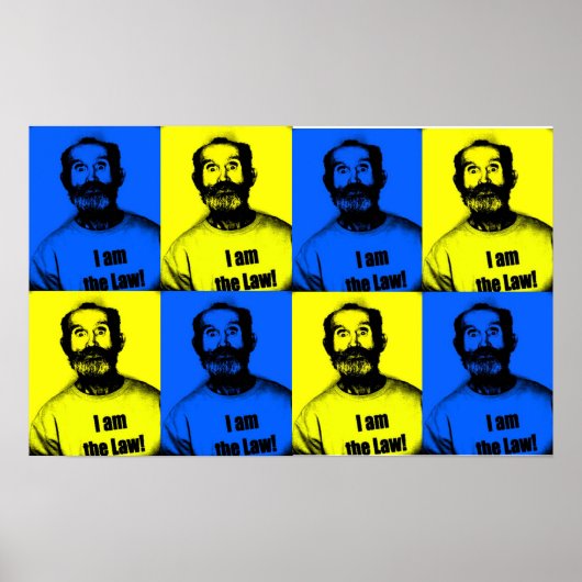 IK BEN DE WET! POSTER (Voorkant)