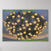 "Ik ben de wijnstok, jij bent de takken"... Poster (Voorkant)