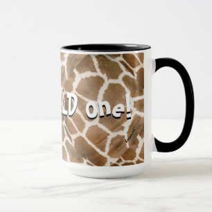 Ik ben de Wild One Animal Print Mok