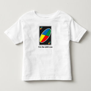 Ik ben de wilde Kinder Halloween Kaart Kostuum Shirts