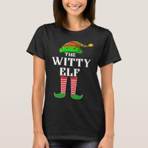 Ik ben de Witty Elf Family Matching Costume Christ T-shirt