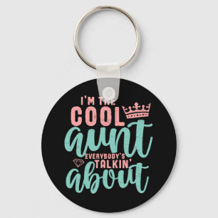 Ik ben de wollige tante die iedereen over grappigh sleutelhanger