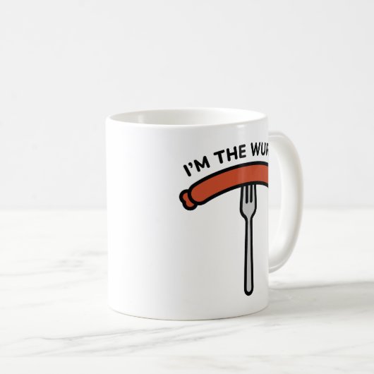 Ik ben de Wurst Koffiemok (Voorkant rechts)