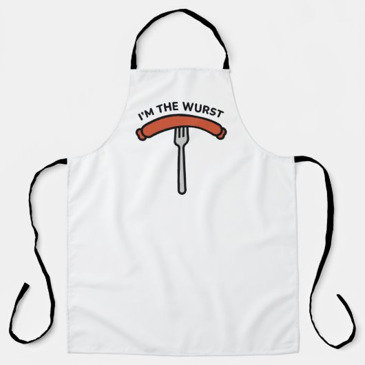 Ik ben de Wurst Schort (Voorkant)