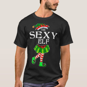 Ik ben de Y Elf Kerst Overeenkomstige Familie Groe T-shirt