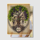 Ik ben de zegen vellum uitnodigingen (Offset (Koppel))