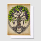 Ik ben de zegen vellum uitnodigingen (Offset)