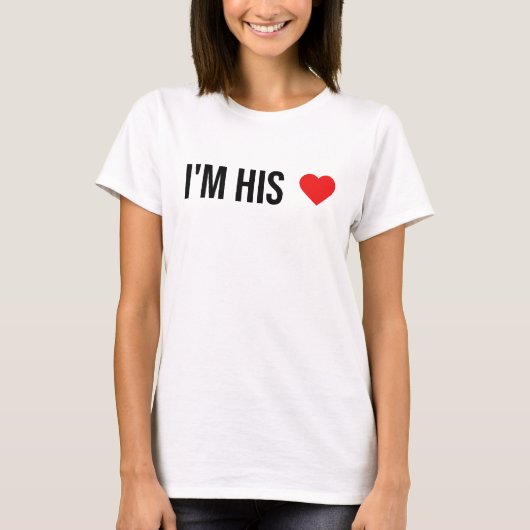 Ik ben de Zijne (Ontwerp 2) T-shirt (Voorkant)