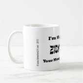 Ik ben de 'Zionistische Plotter' waar je voor gewa Koffiemok (Links)