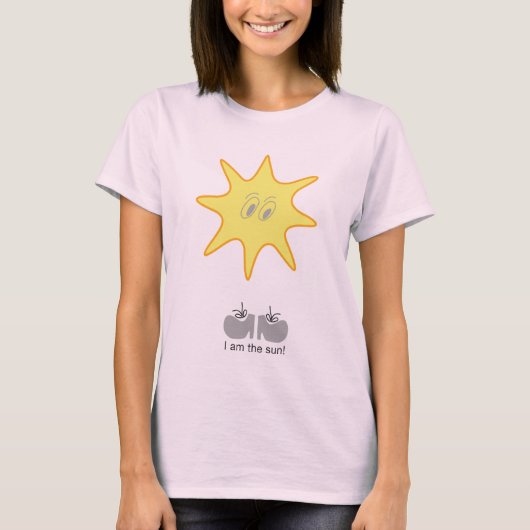Ik ben de zon t-shirt (Voorkant)