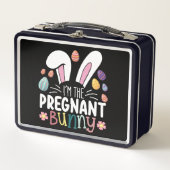 Ik ben de zwangere konijntje mam paasfamilie match (Voorkant)