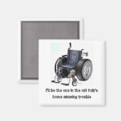 Ik ben degene in het huis van de oude mensen die.. magneet (Voorkant / Achterkant)