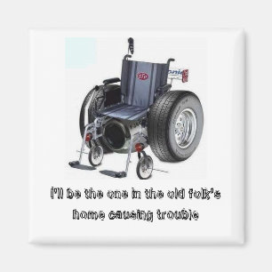 Ik ben degene in het huis van de oude mensen die.. magneet