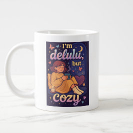 Ik ben delulu, maar gezellig 2 grote koffiekop