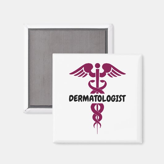 Ik ben dermatoloog magneet (Voorkant / Achterkant)