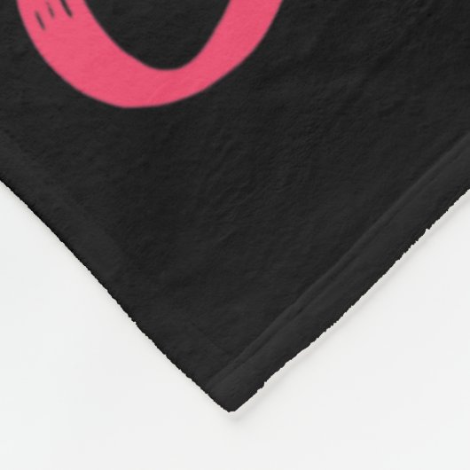 Ik ben diabeet, ik ben van nature zoet fleece deken (Hoek)