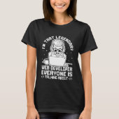 Ik ben die Legendary Web Developer T-shirt (Voorkant)