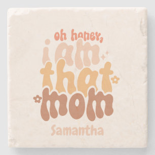 Ik ben die moeder stenen onderzetter