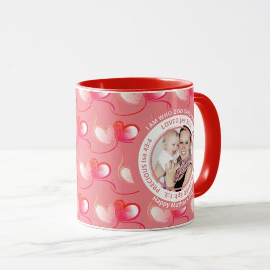 IK BEN DIE ZEGGEN DAT IK Christelijke Moederdag Mo Mok (Voorkant rechts)