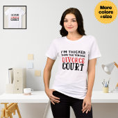 Ik ben dikker dan de spanning in de scheidingsrech Tri-Blend shirt