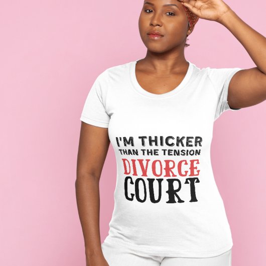 Ik ben dikker dan de spanning in de scheidingsrech Tri-Blend shirt