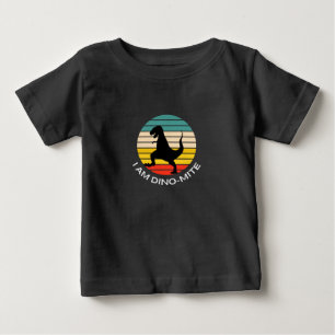 Ik ben dino-mijt dinosaurus kinder design peuter t