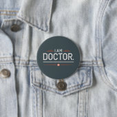 Ik ben Doctor Round Ronde Button 7,6 Cm (In situ)