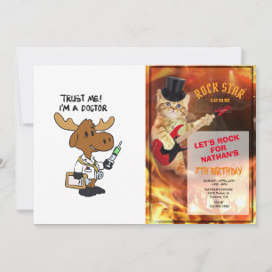 Ik ben dokter. achtergrondkleur kiezen kaart