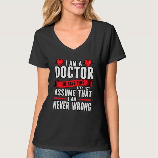 Ik ben dokter Heroes Medical Worker Frontliners T-shirt (Voorkant)