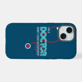 Ik ben dokter iPhone 15 case (Achterkant horizontaal)