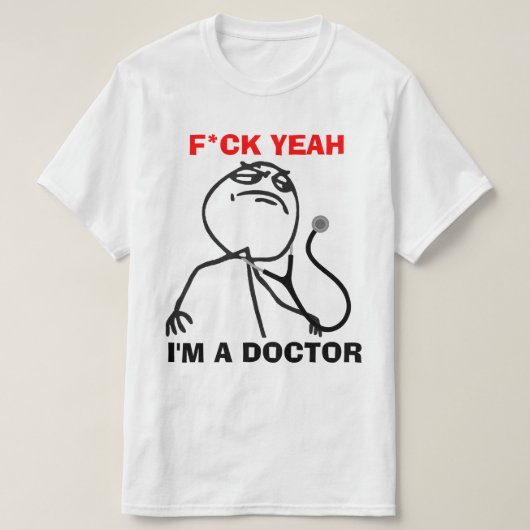Ik ben dokter t-shirt (Design voorkant)