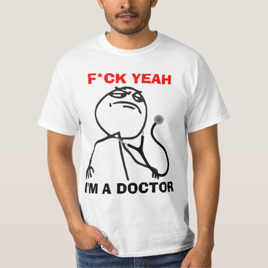 Ik ben dokter t-shirt (Voorkant)