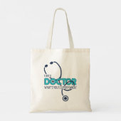Ik ben dokter tote bag (Achterkant)