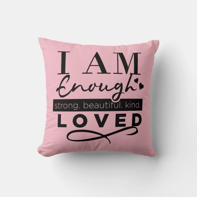 Ik ben dol op aangepaste omkeerbare piloot met har kussen (Voorkant)